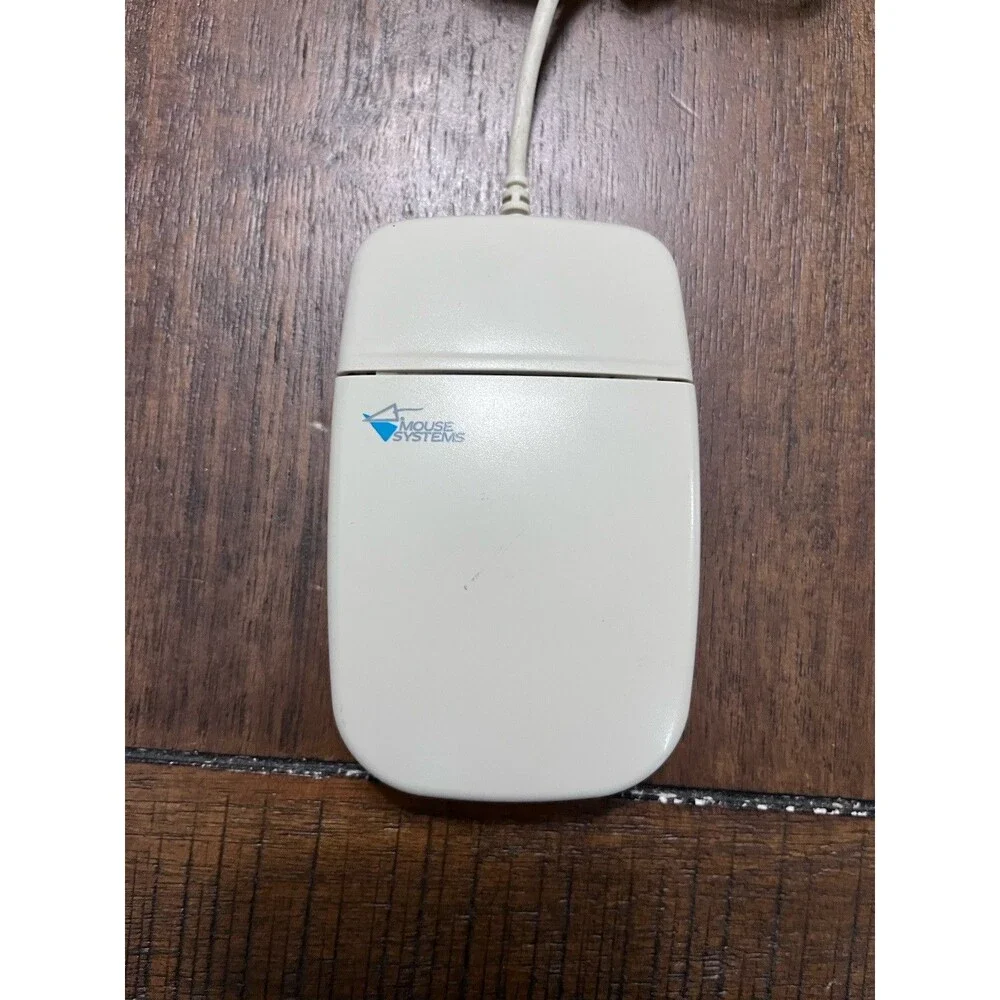 Vintage Mouse Systems 404015-001 1-Button Mechanical Bus Mouse